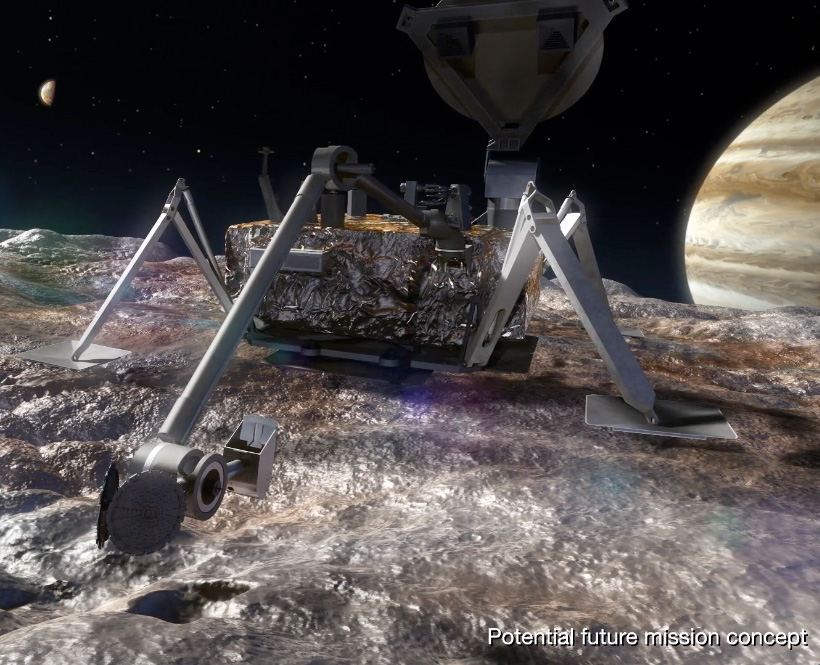 Europa Lander concept art